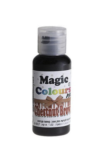 צבע מאכל ג'ל חום אגוז Magic colours