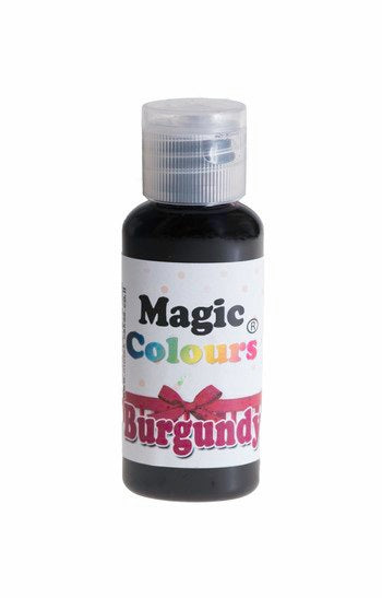 צבע מאכל ג'ל בורגונדי Magic colours