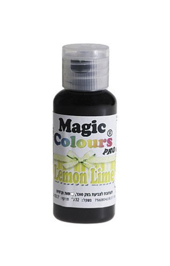 צבע מאכל ג'ל למון ליים Magic colours