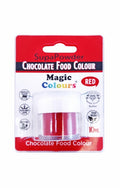 Magic Colours אבקת צבע מאכל אדום לשוקולד