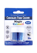 אבקת צבע מאכל לשוקולד כחול Magic Colours