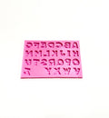 תבנית סיליקון אותיות באנגלית פונט תומס