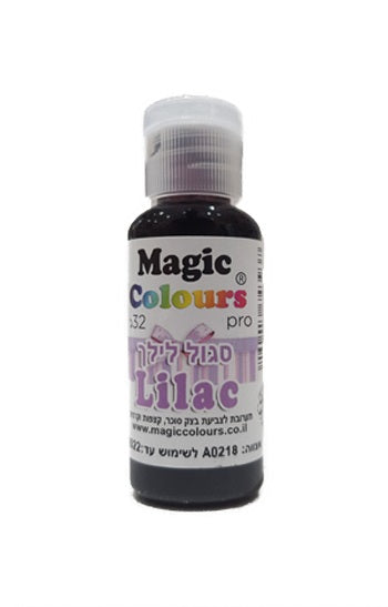 צבע מאכל ג'ל סגול לילך Magic colours