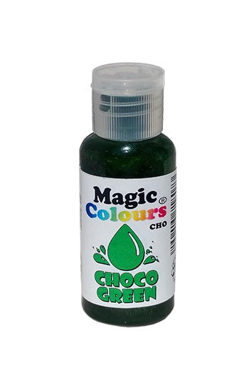 צבע מאכל ירוק בג'ל לשוקולד Magic colours